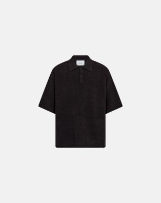 Polo t-shirt "Jim" | Bomull | Svart -Resteröds Polo t-shirt "Jim" | Bomull | Svart -Resteröds