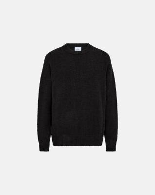 Pullover "Nille" | Bomull | Svart -Resteröds Pullover "Nille" | Bomull | Svart -Resteröds