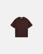 T-shirt 'dev' | 100% bomull | Brun - Resteröds