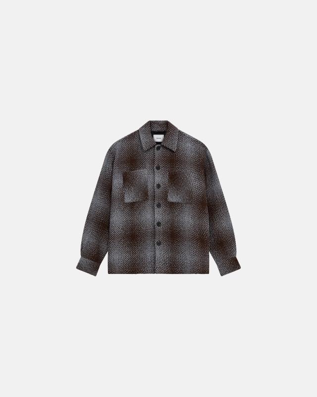 Twill-overshirt 'nolan' | 100% bomull | Brun -Resteröds