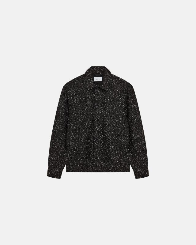 Overshirt 'joey' | Polyamid | Svart -Resteröds
