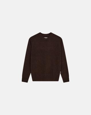 Pullover 'lean' | Ull | Brun -Resteröds Pullover 'lean' | Ull | Brun -Resteröds