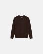 Pullover 'lean' | Ull | Brun - Resteröds