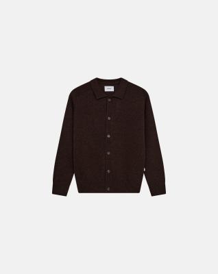 Cardigan 'dean' | Ull | Brun -Resteröds Cardigan 'dean' | Ull | Brun -Resteröds