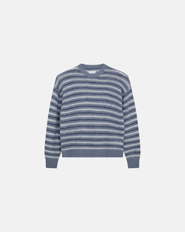 Pullover 'rex' | Mohair | Blå -Resteröds