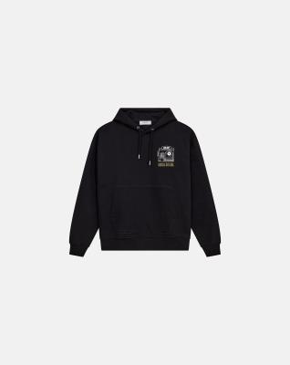 Sweatshirt med huva 'elliot' | 100% bomull | Svart -Resteröds Sweatshirt med huva 'elliot' | 100% bomull | Svart -Resteröds