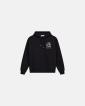 Sweatshirt med huva 'elliot' | 100% bomull | Svart - Resteröds