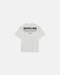 T-shirt med print 'tas' | 100% bomull | Vit - Resteröds