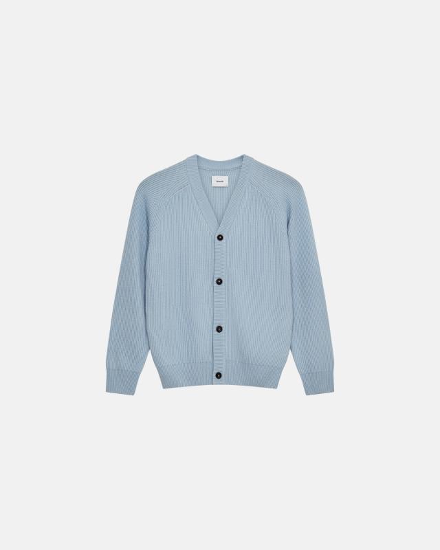 Cardigan 'kyle' | Ull | Ljusblå -Resteröds