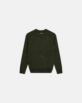 Pullover 'jameson' | Ull | Grön -Resteröds Pullover 'jameson' | Ull | Grön -Resteröds