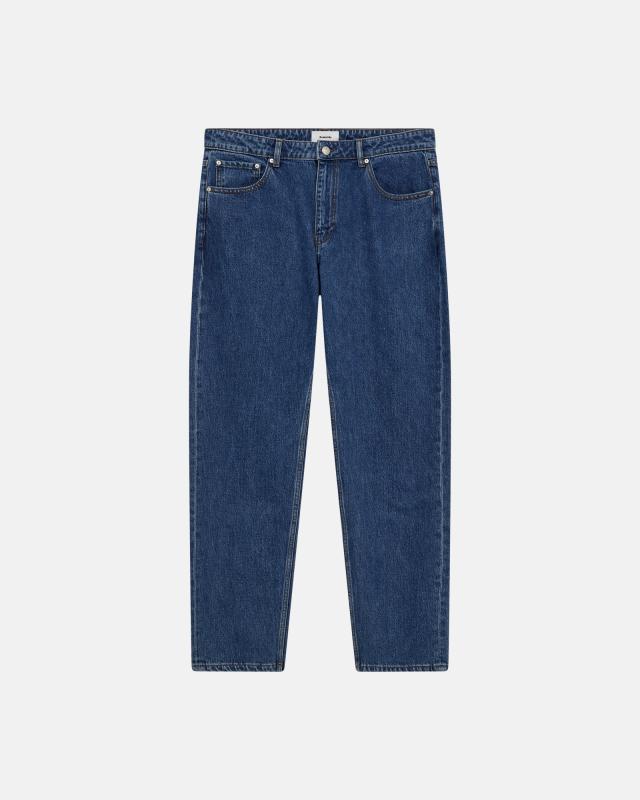 Straight fit jeans 'Mason' | 100% bomull | denimblå -Resteröds