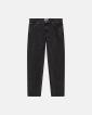 Raka jeans 'mason' | 100% bomull | Mörkgrå - Resteröds