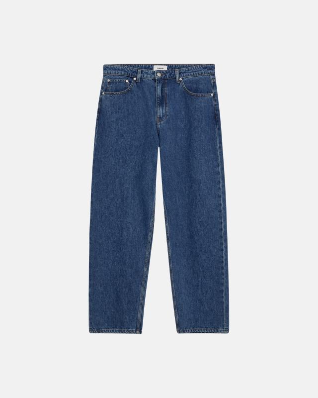 Loose fit-jeans 'owen' | 100% bomull | denimblå -Resteröds