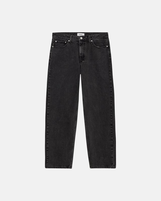 Loose fit jeans 'owen' | 100% bomull | Mörkgrå -Resteröds