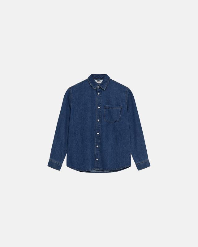 Denimskjorta 'jace' | 100% bomull | Blå -Resteröds