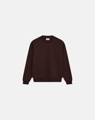 Sweatshirt 'drake' | 100% bomull | Brun -Resteröds Sweatshirt 'drake' | 100% bomull | Brun -Resteröds