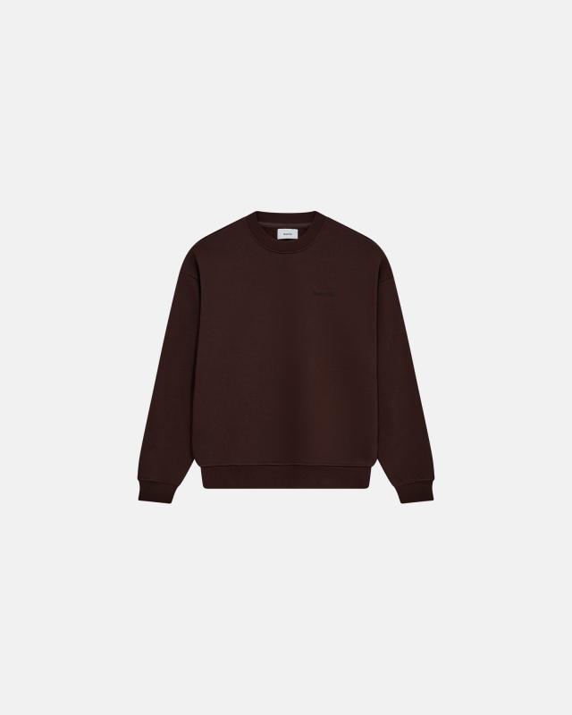 Sweatshirt 'drake' | 100% bomull | Brun -Resteröds