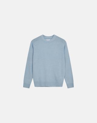 Pullover 'lean', Ull, Ljusblå Pullover 'lean', Ull, Ljusblå