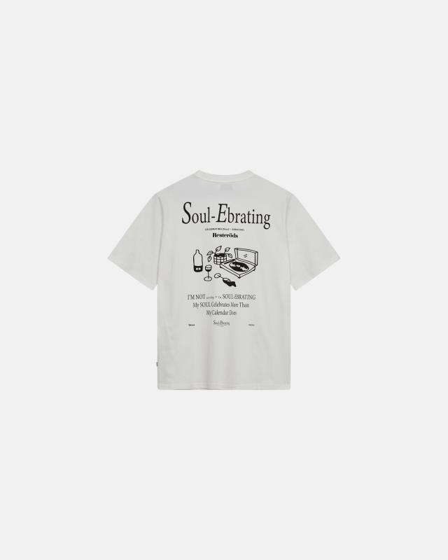 Tas t-shirt, 100% bomull, Vit